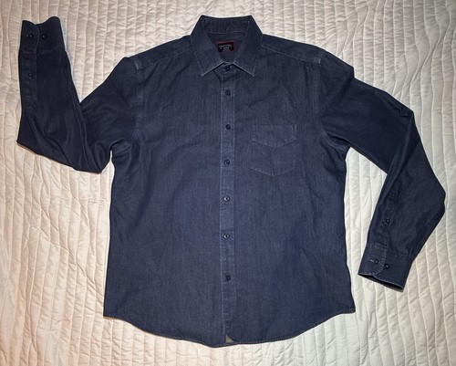Untuckit mens medium indigo - mens,